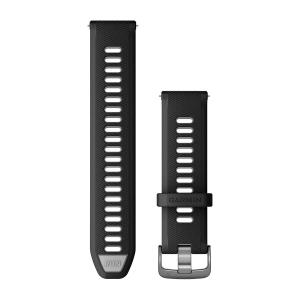010-11251-a0-bracelet-de-montre-silicone-garmin-quick-release-noir-gris-argent-22-mm