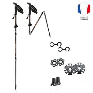 r11252-baton-de-randonnee-pliable-guidetti-flashlock-mk2-x2-noir-bleu